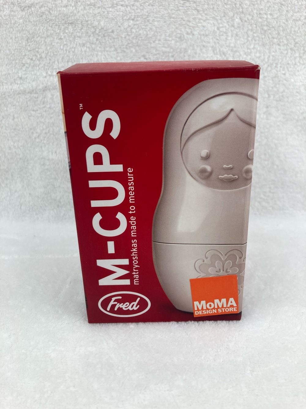 Fred Matryoshkas Nesting Doll Measuring Cup Set New